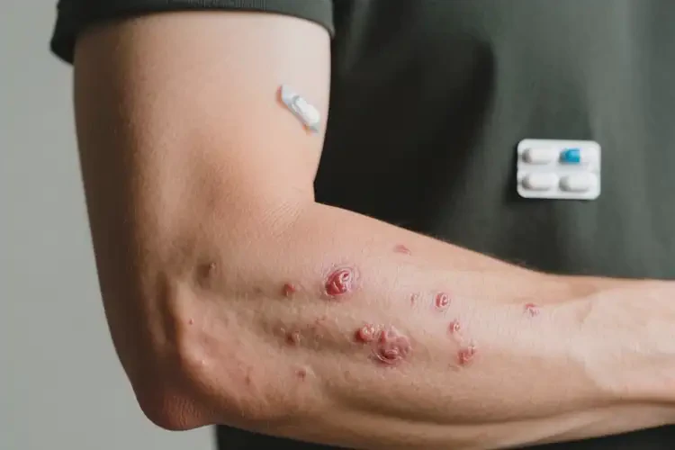 男人手臂偶爾起濕疹能不能徹底自愈(圖2)