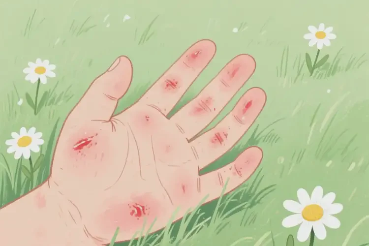 小学生手上偶尔长湿疹能靠自己自愈吗(图3)