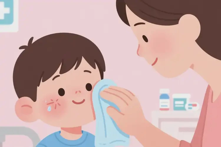 少兒面部經(jīng)常長(zhǎng)濕疹不管它會(huì)自己自愈嗎(圖4)