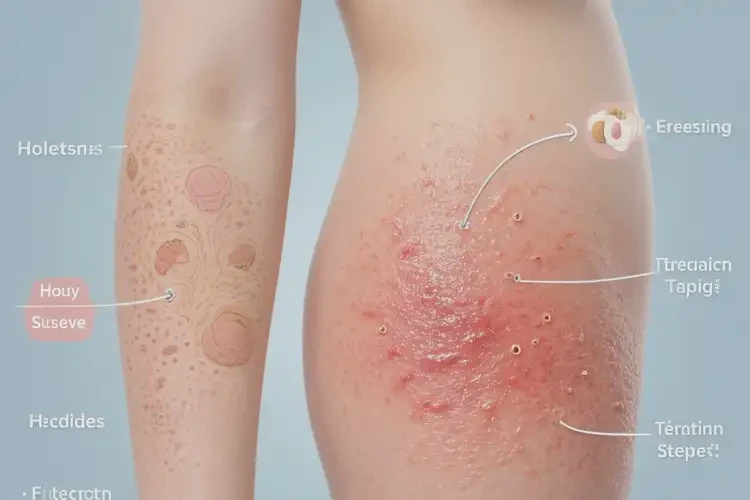 孕婦手臂上長濕疹可以徹底自愈嗎(圖3)