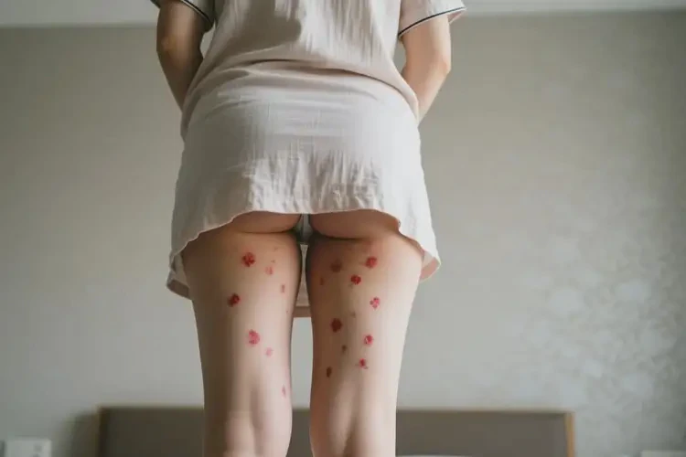 產(chǎn)婦屁股長濕疹不管它會(huì)自己自愈嗎(圖2)