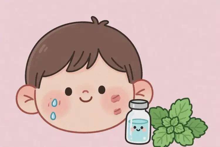 兒童全身偶爾起濕疹能徹底自愈嗎(圖1)