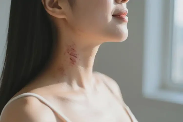 產(chǎn)婦脖子上起濕疹能徹底自愈嗎(圖1)