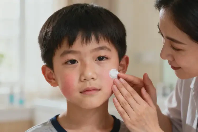 小學(xué)生臉上出濕疹不管它會(huì)自己痊愈嗎(圖3)