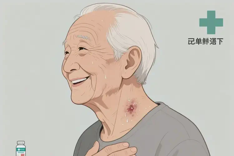高齡老人脖子上偶爾長濕疹可不可以徹底自愈(圖2)