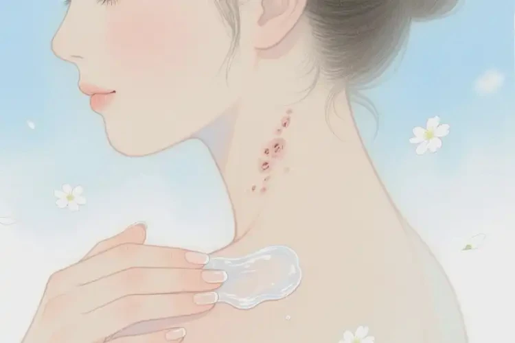 女性脖子上出濕疹不管它會自己好嗎(圖4)
