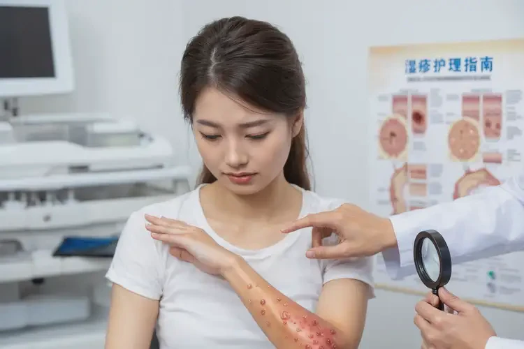 女性手臂經常起濕疹不管它會自己好嗎(圖4)