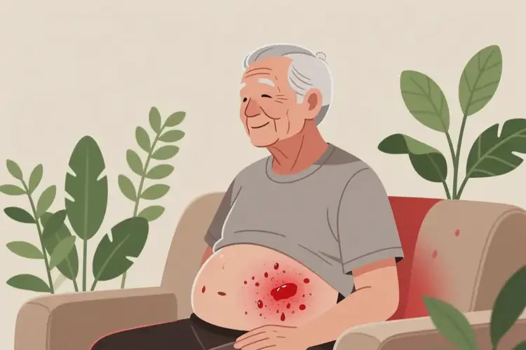 老年人肚子上容易起濕疹能靠自己自愈嗎(圖3)