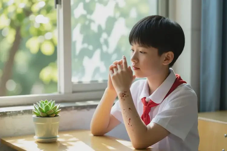 中學(xué)生全身偶爾長(zhǎng)濕疹可以徹底自愈嗎(圖3)