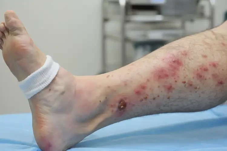 青年人腳上偶爾長濕疹不管它會自己好嗎(圖3)
