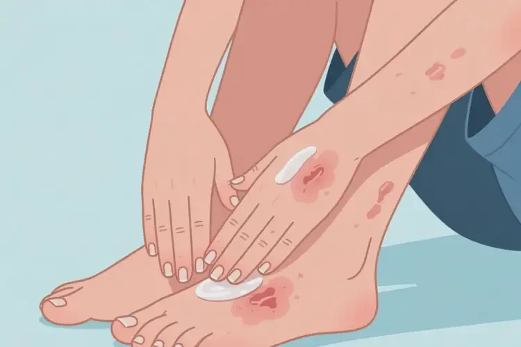 青少年四肢有濕疹能不能徹底自愈(圖1)