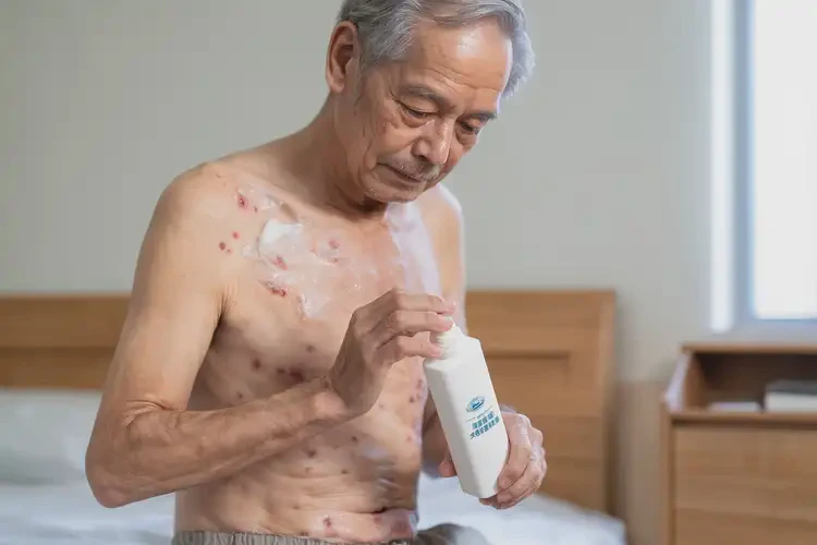 老年人肚子上經(jīng)常長濕疹可以徹底自愈嗎(圖3)