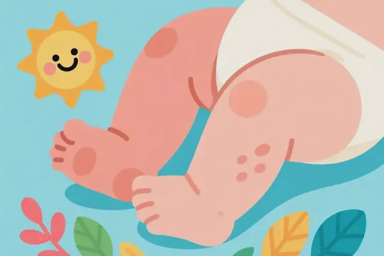 新生兒小腿上經(jīng)常長(zhǎng)濕疹可不可以徹底自愈(圖1)