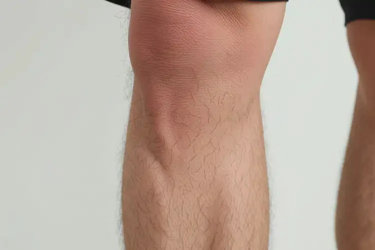 男人小腿上有濕疹不管它會(huì)自己自愈嗎(圖4)
