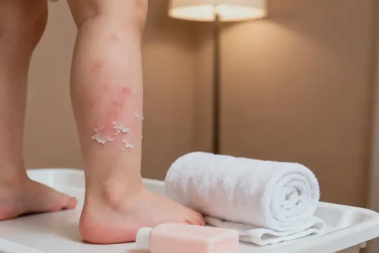 兒童小腿長(zhǎng)濕疹不管它會(huì)自己痊愈嗎(圖4)