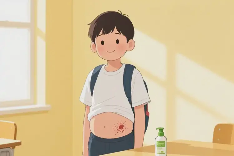 中學(xué)生肚子出濕疹能不能徹底自愈(圖2)