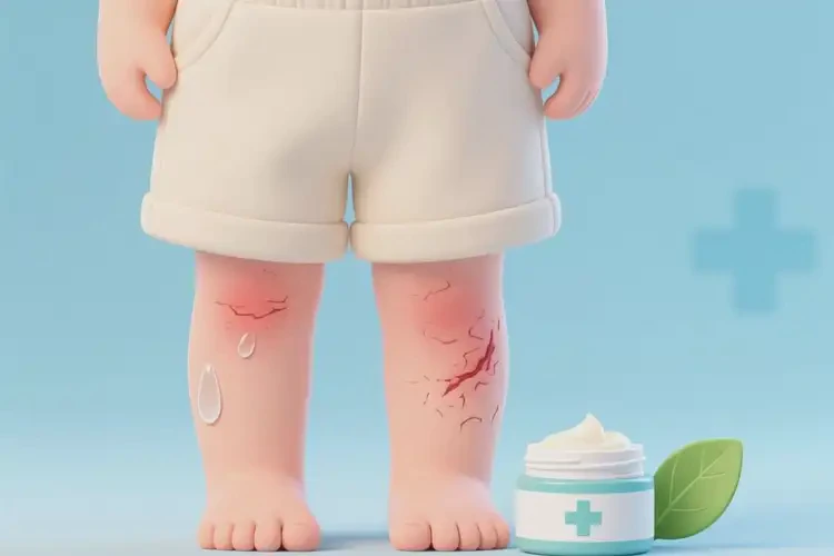 兒童大腿上經(jīng)常長(zhǎng)濕疹不管它會(huì)自己好嗎(圖4)