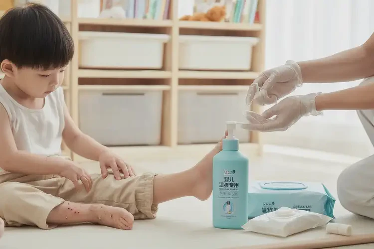 小孩腳上容易起濕疹不管它會自己好嗎(圖2)