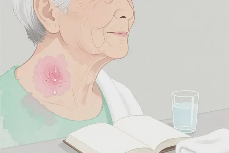 老年人脖子出現(xiàn)濕疹不管它會(huì)自己自愈嗎(圖2)