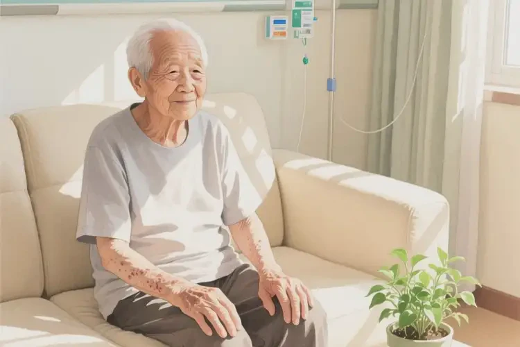 高龄老人身上出湿疹不管它会自己自愈吗(图2)