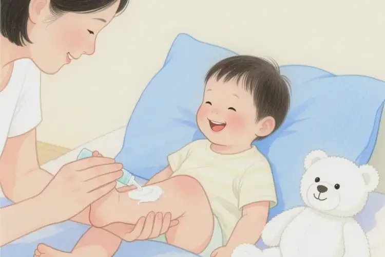 小孩小腿經(jīng)常長(zhǎng)濕疹不管它會(huì)自己好嗎(圖1)