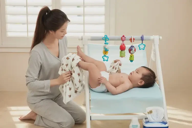 新生兒屁股偶爾起濕疹可以徹底自愈嗎(圖1)