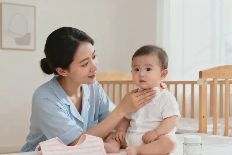 幼兒脖子長濕疹能靠自己自愈嗎(圖3)