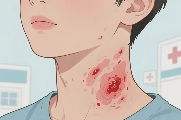 青少年脖子有濕疹不管它會自己痊愈嗎(圖4)