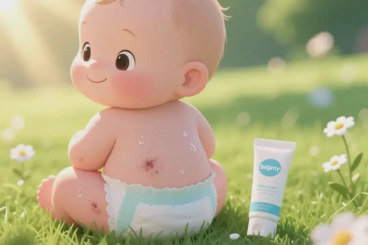 孩子屁股長濕疹不管它會自己好嗎(圖3)