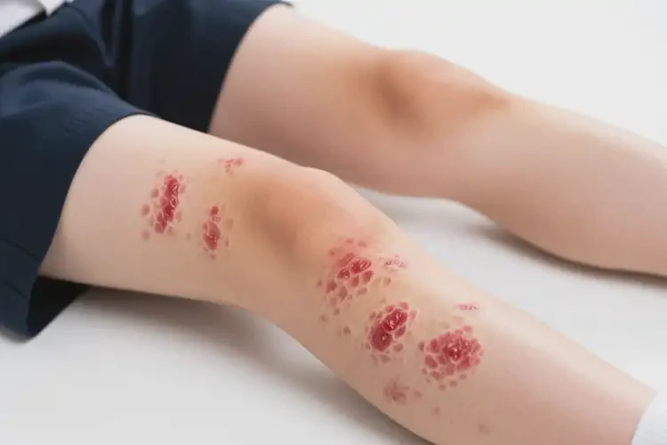 中學(xué)生大腿上起濕疹能夠徹底治愈嗎(圖4)