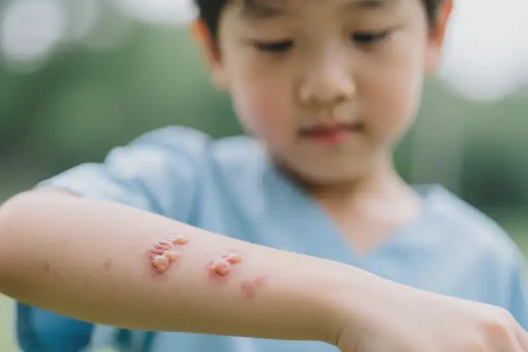 青年人手臂出濕疹可以徹底自愈嗎(圖3)