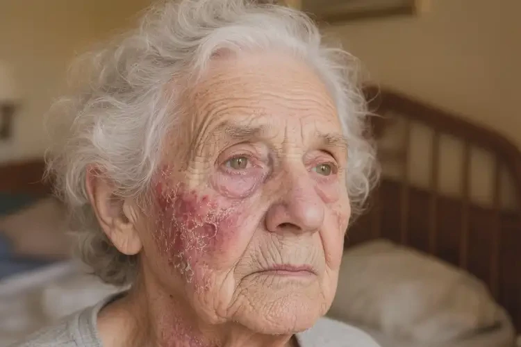 高齡老人脖子上長濕疹不管它會自己好嗎(圖4)