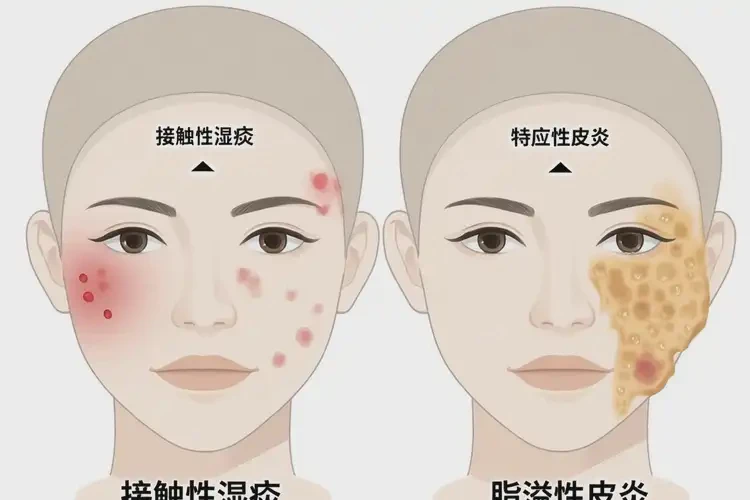 大學(xué)生面部有濕疹不管它會(huì)自己自愈嗎(圖4)