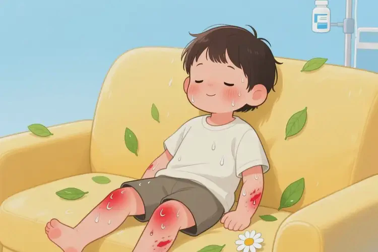 兒童全身出濕疹可以徹底自愈嗎(圖3)