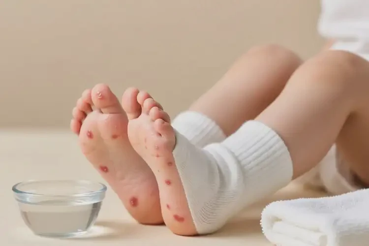 小孩腳上長濕疹能靠自己自愈嗎(圖4)