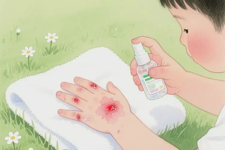 小学生手上出湿疹可以彻底自愈吗(图1)