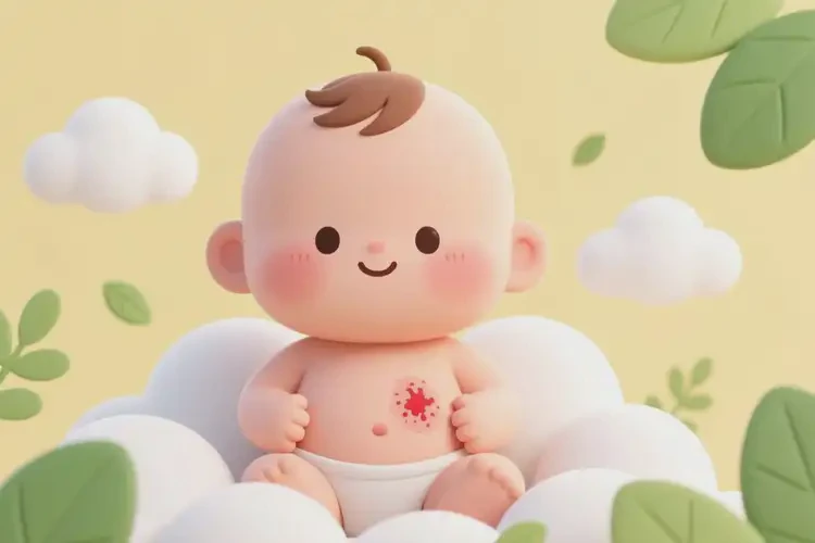 小兒肚子偶爾長(zhǎng)濕疹能靠自己自愈嗎(圖2)