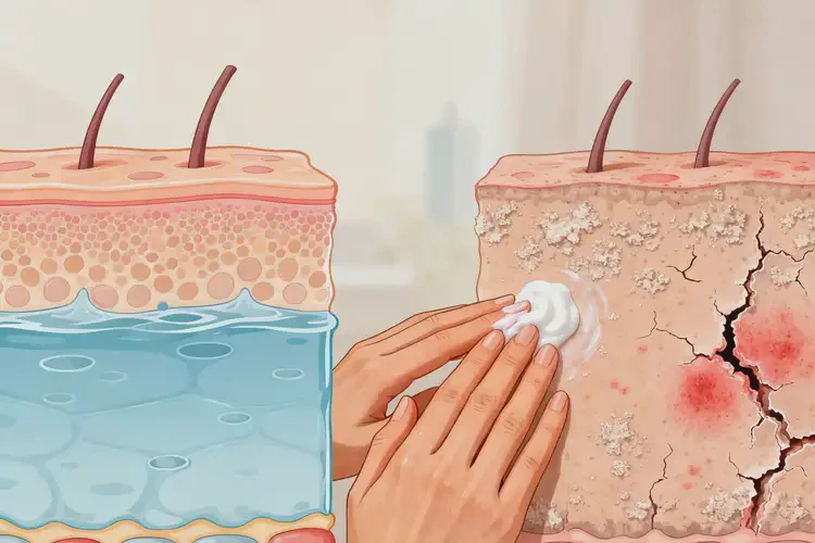 女性身上容易起濕疹不管它會(huì)自己自愈嗎(圖3)