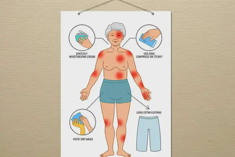 老人全身容易長濕疹能夠徹底治愈嗎(圖4)