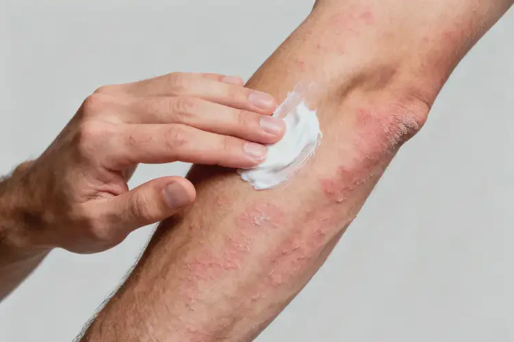 男性手臂上經(jīng)常起濕疹能徹底自愈嗎(圖4)