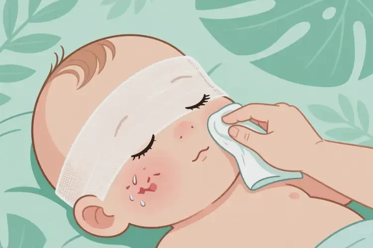 嬰兒面部容易起濕疹能夠徹底治愈嗎(圖2)