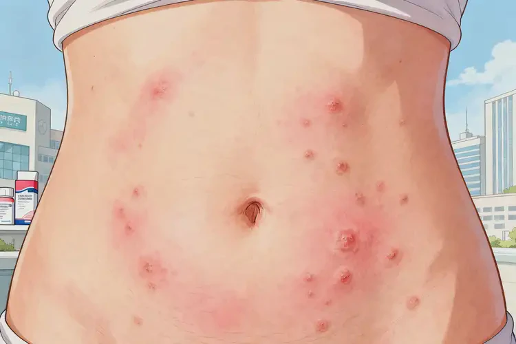 女性肚子上出現(xiàn)濕疹可以徹底自愈嗎(圖2)