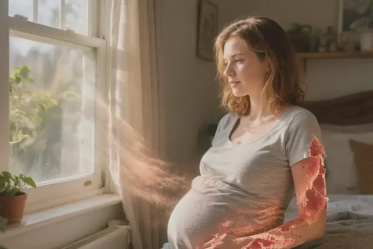 孕婦手臂上長濕疹可以徹底自愈嗎(圖4)