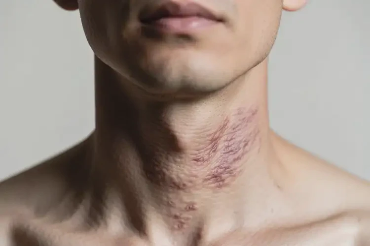 男性脖子上長濕疹可以徹底自愈嗎(圖3)