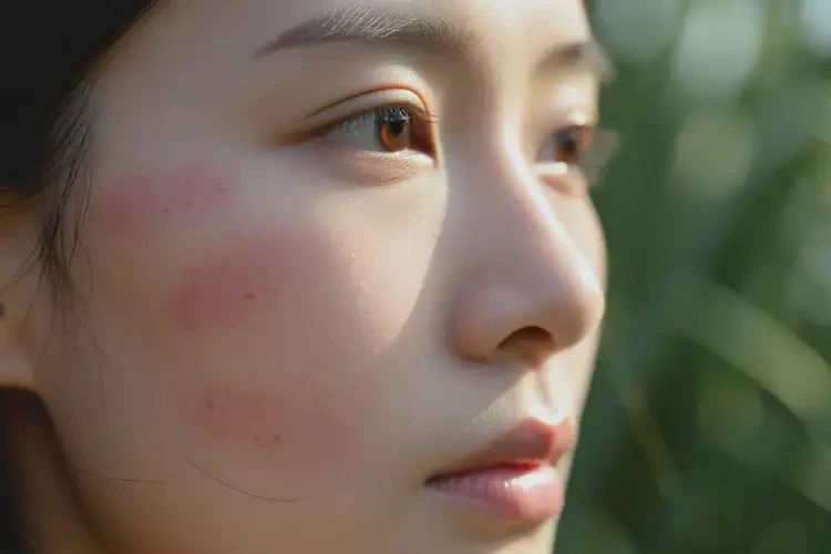 女性脸上偶尔长湿疹能彻底自愈吗(图2)