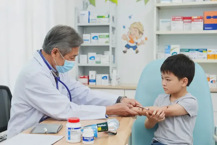 小孩大腿容易起濕疹能徹底自愈嗎(圖2)