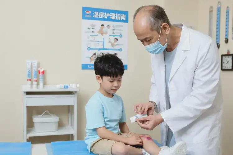 少兒屁股長濕疹不管它會自己自愈嗎(圖3)