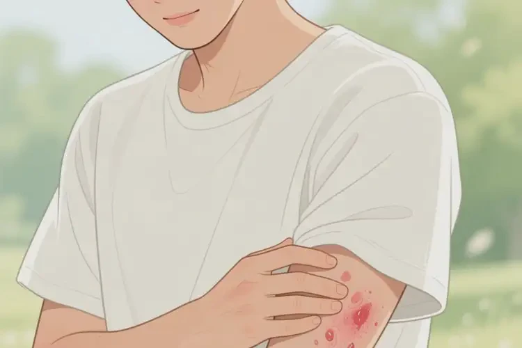 男人身上偶爾起濕疹能徹底自愈嗎(圖4)