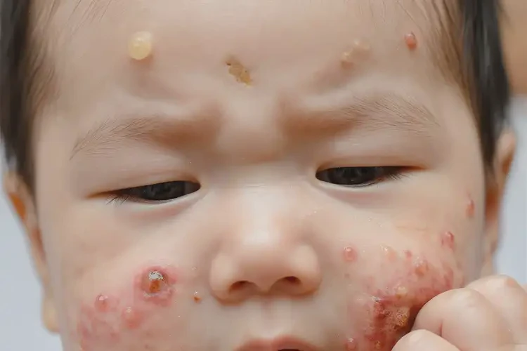 嬰兒面部經(jīng)常長(zhǎng)濕疹能徹底自愈嗎(圖4)