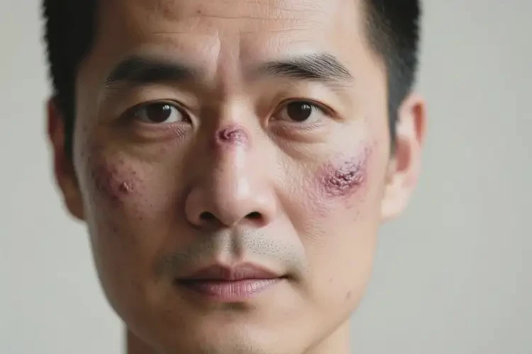 男性脸上经常起湿疹能够彻底治愈吗(图1)